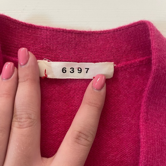 6397 100% Cashmere Cardigan - Picture 4 of 5